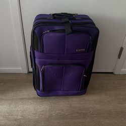 Purple Luggage