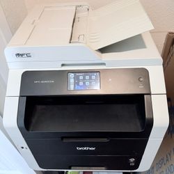 Brother Printer Model MFC-9340CDW, laser color, wireless, scanner, copy, fax, all in one and more