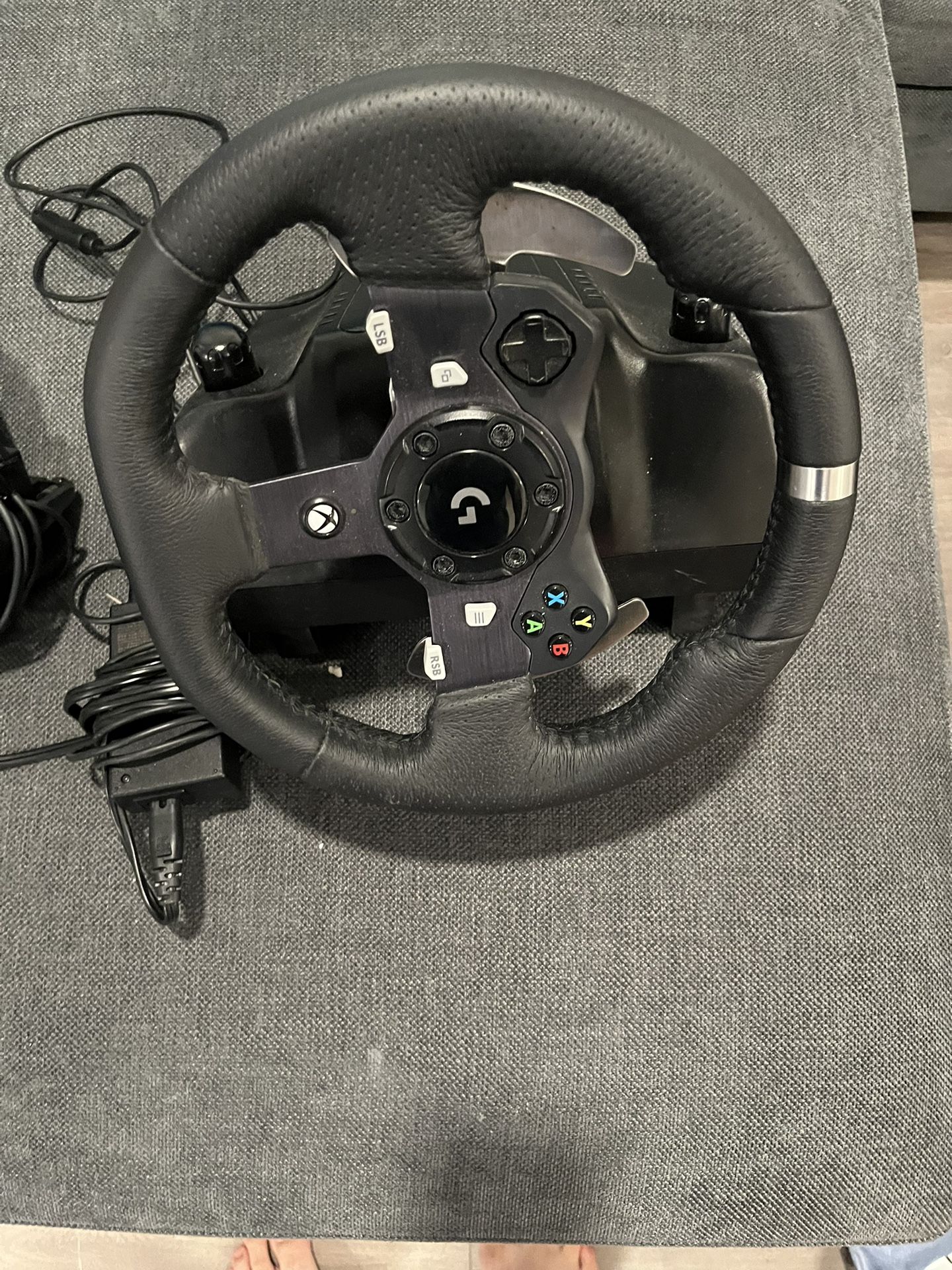 Logitech G920 Steering Wheel And Shifter And Pedals 