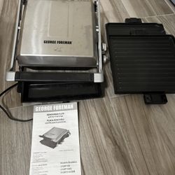 George Foreman grill With Cook Book 