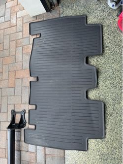 2021-2026 Tesla Model X 6 Seat Middle Row All Weather Mat OEM!
