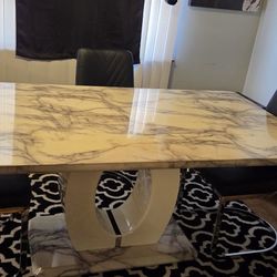 Large Marble Table