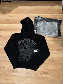 Sp5der hoodie black