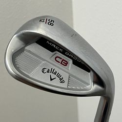 Callaway Mack Daddy CB 58° Right Hand Full Toe Wedge
