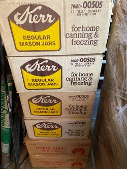 Canning jars