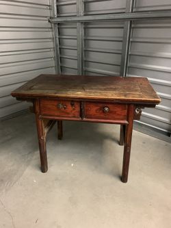 Antique Chinese wine table