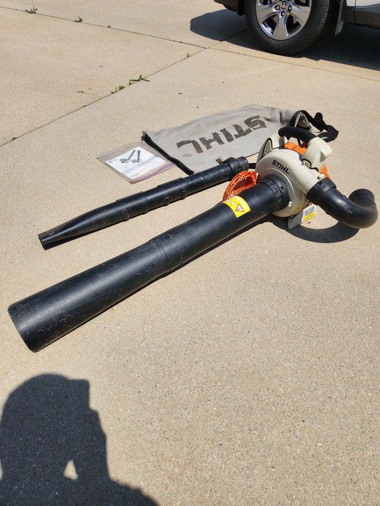 STIHL BG 86 C-E 170 mph 444 CFM Gas Handheld Blower/Mulcher/Vac