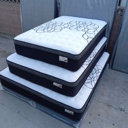 🟩queen Size Mattress Pillow Top 12" Thick $199