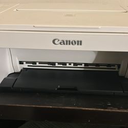 Canon printer and scanner with ink(new) and paper(500)
