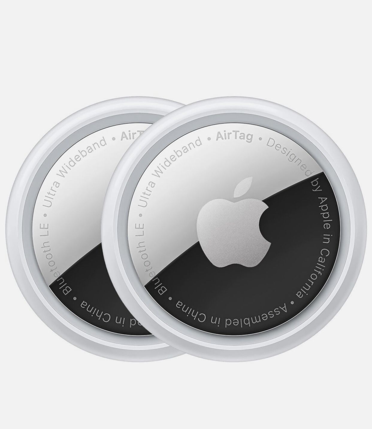 2 NWT Apple AirTag for iPhone iPad- For Pets, Luggage, Kids, Anti Theft etc