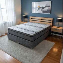 New Queen Size Mattress pillow top