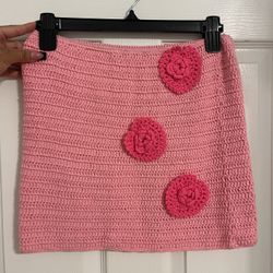 Handmade Pink Crochet Set