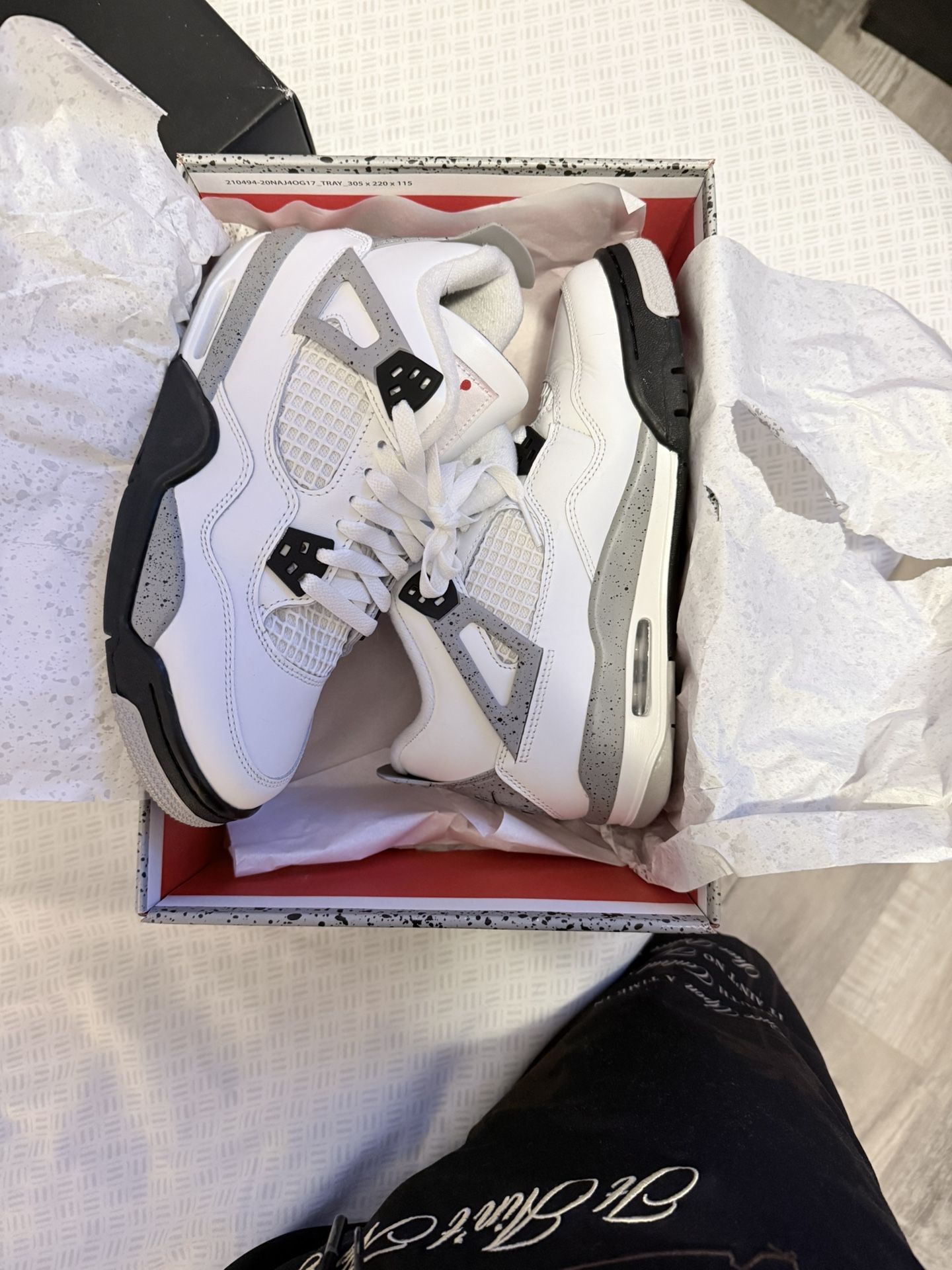 Jordan Retro 4s “White Cement” 2025