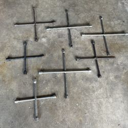 Tire Irons - 4 Way Tool 