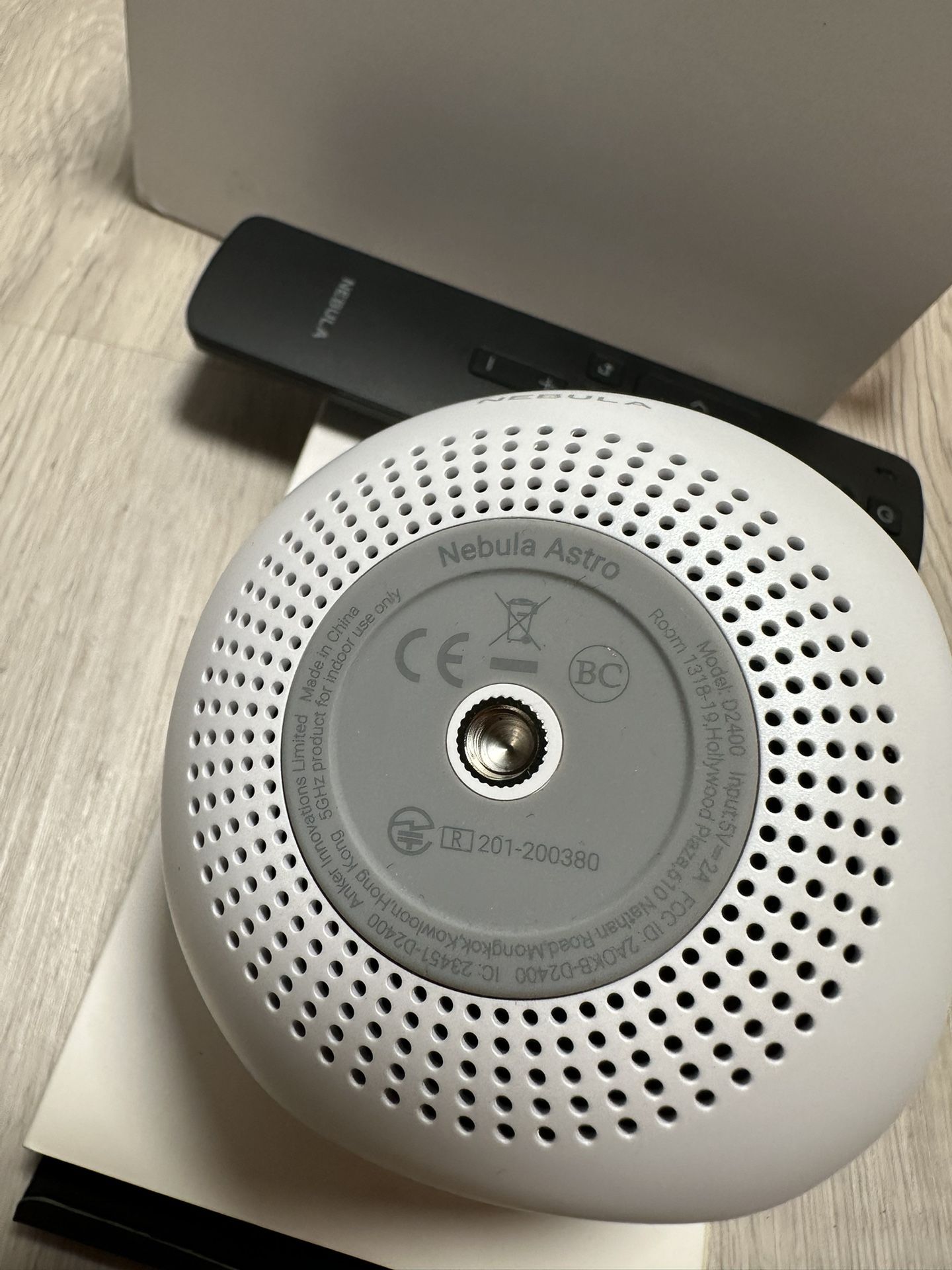 NEBULA ASTRO WHITE ASTRO プロジェクター 本体 ホワイト Nebula Astro