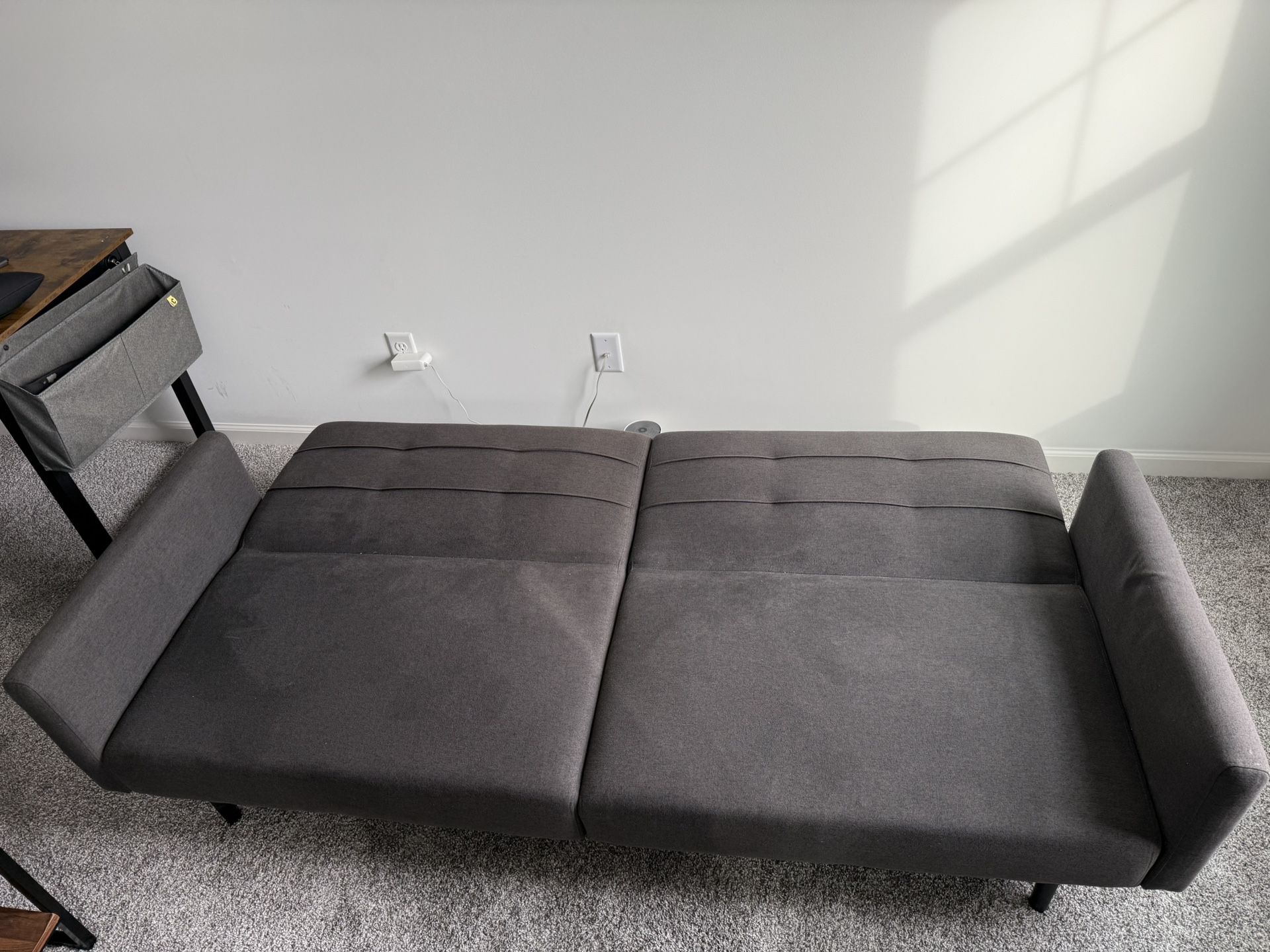 Lucid Comfort 74" Square Arm Sofa