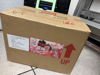 Strawberry boba tea Syrup Case 16.5kg Cha Bon Bon