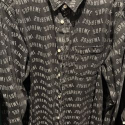 Supreme Arc Jacquard Denim Shirt