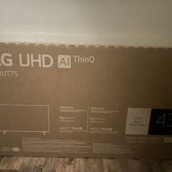LG UHD AI Thinq 43 Inch TV