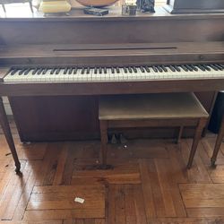 Piano In Working Order