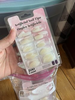 Stiletto And Square Nail Tips 