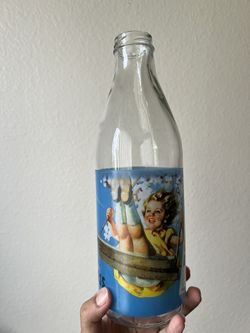 Vintage Kellogg’s Milk Bottle 