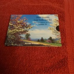 2000 Virginia  Coin Collector Set Quarter 