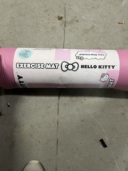 Hello kitty exercise mat / yoga mat