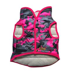 Military Style Dog Puffer Vest