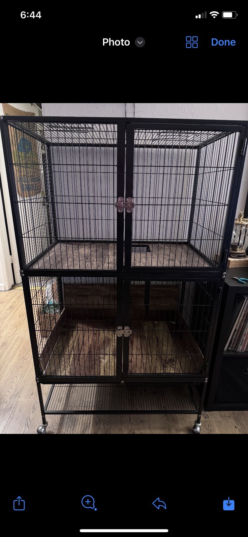 Animal Cage 54x31x20.5 Great Condition!