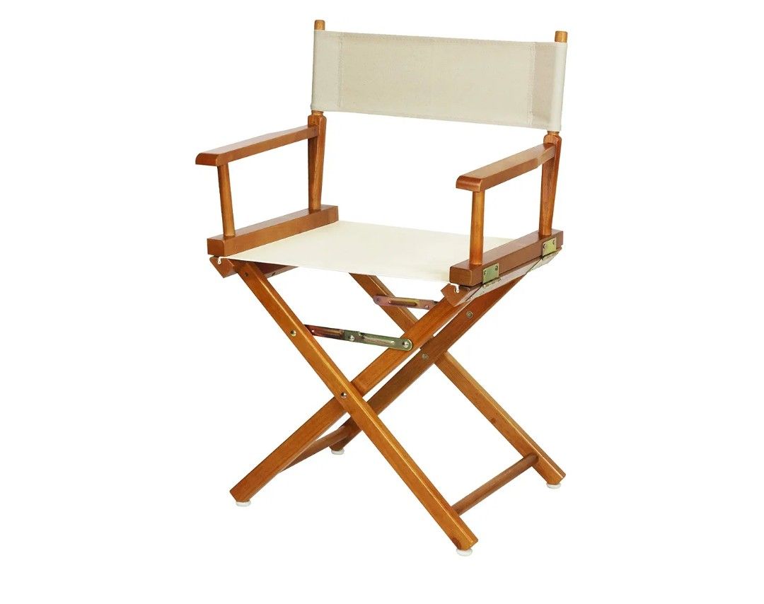 Honey Oak Director Chair