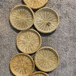 Boho Plates / Decor / Wicker