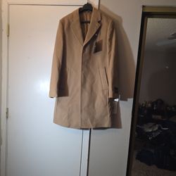 Camel Peacoat Ralph Lauren 38R