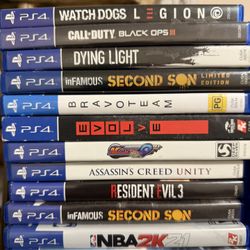 PlayStation 4 PS4 Games $10-25 Each