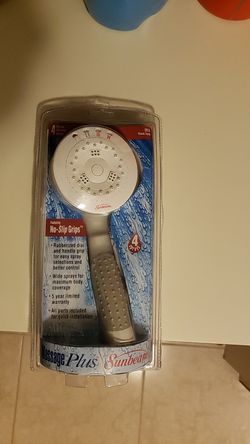 Sunbeam Massage spray showerhead
