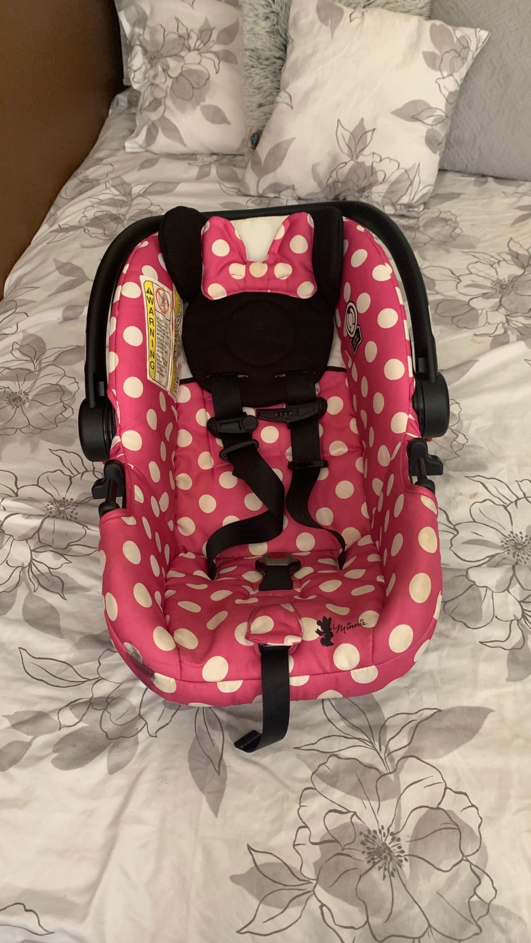 Baby girl car seat