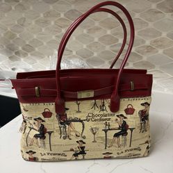 Tapestry Bag “Cocktail Girl”