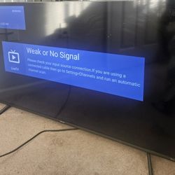 Hisense 50" LED 4k UHD Smart Android  (No Remote) 