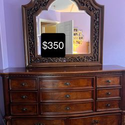 Wood Dresser - Used But Good Condition 