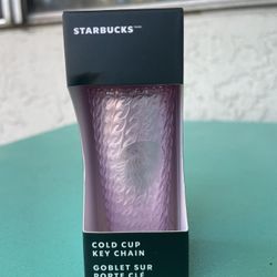 Starbucks Pink Jelly Keychain!