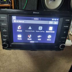 Factory RADIO for KIA FORTE 2019 & 2020  with APPLE CARPLAY & ANDROID AUTO 
Plug & Play like New