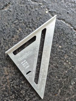 Empire 7 in. Aluminum Rafter Square