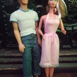 Vintage Barbie And Ken