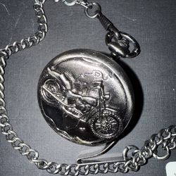 Pocket Watch in Gunmetal Gray