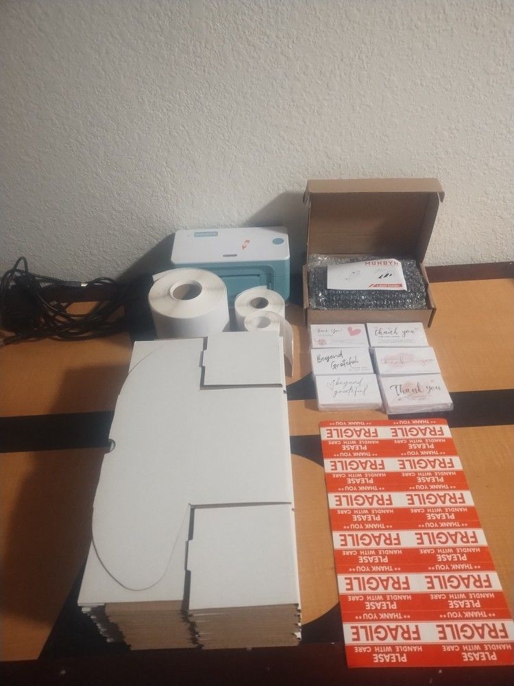 Bluetooth Thermal Printer And Business Supplies