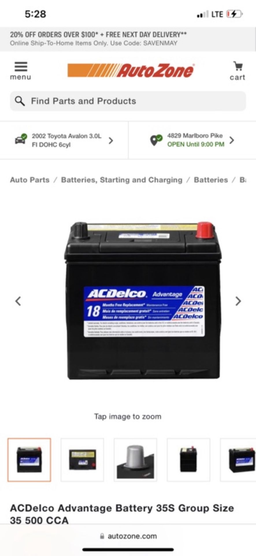 Brand New Car Battery 