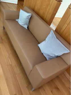 HBF Max leather sofa/chairs set of 3