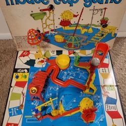 Vintage Mouse Trap Board Game Ideal 1963 Original Box