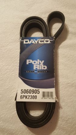 Serpentine belt for 2004 Chevy trailblazer Ext, 4.2 engine, V6