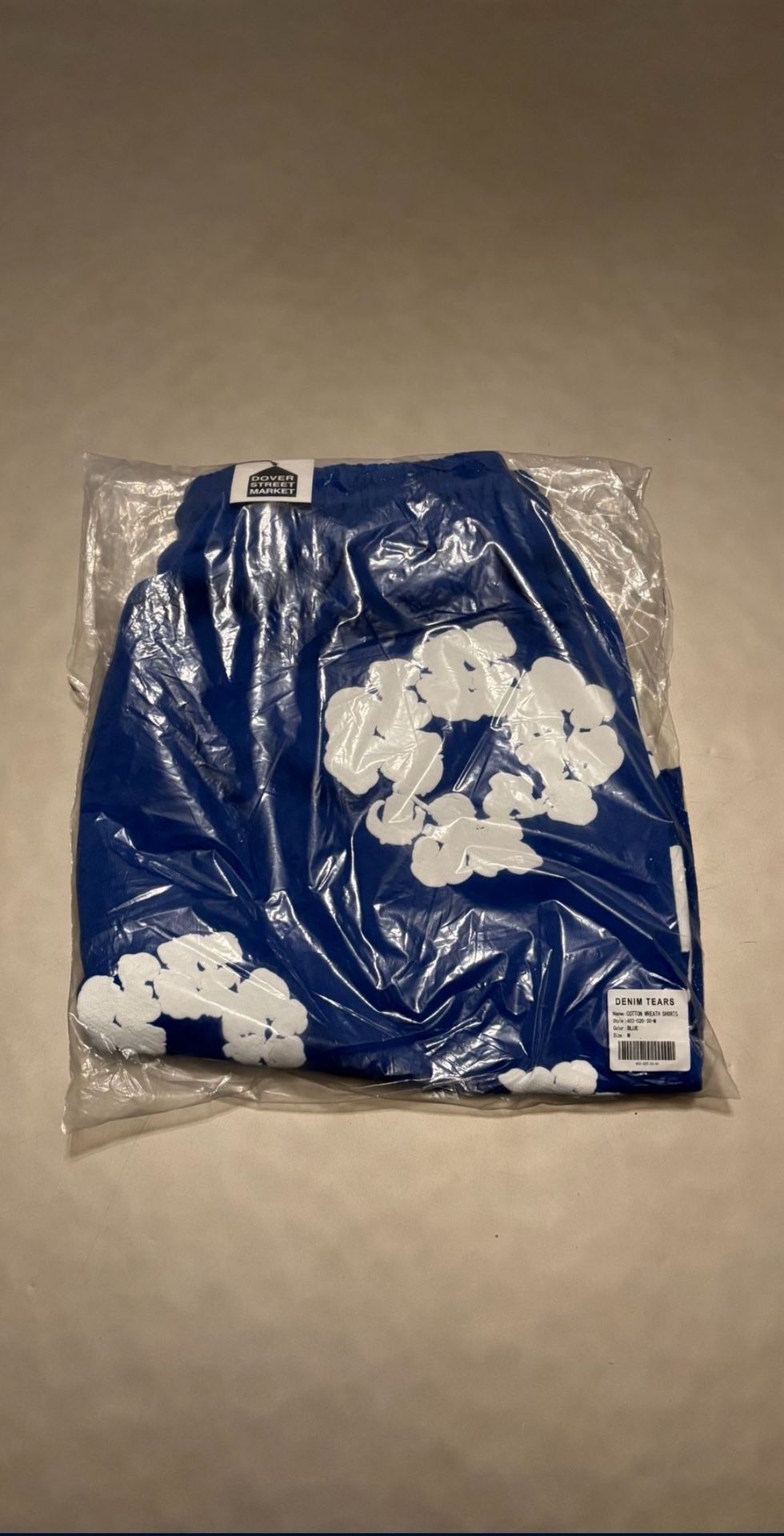 Blue Denim Tear Brand New Size M